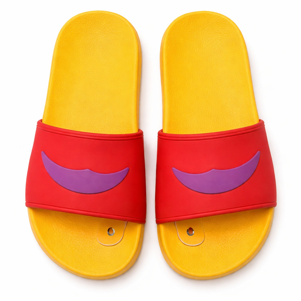 Unisex Slide Sandals with Cushioned Footbed