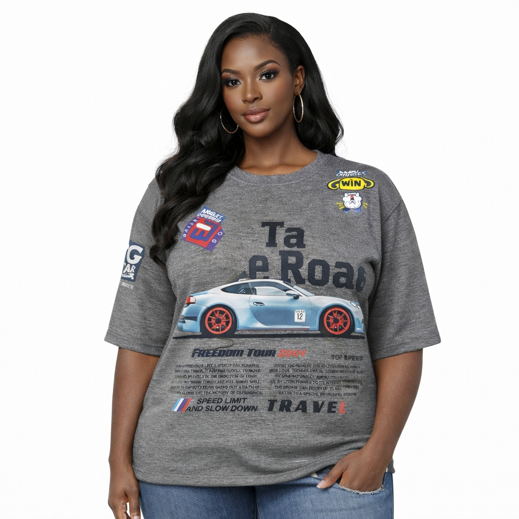 Women Casual Graphic Print T Shirt