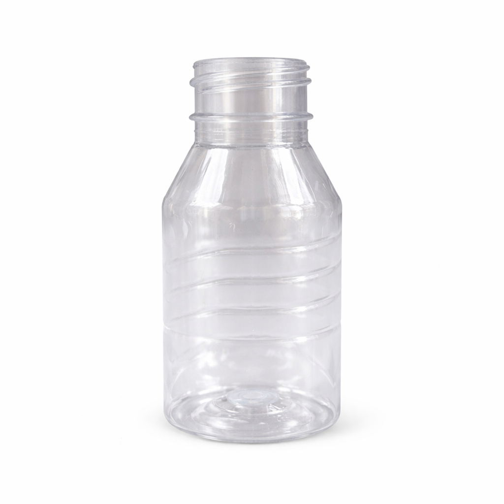 Clear Plastic Bottle Container