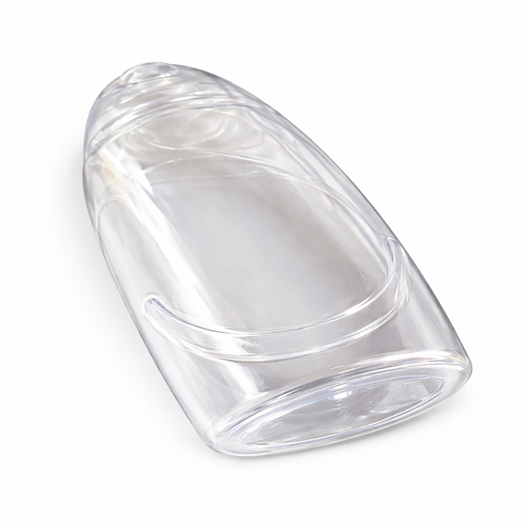 Clear Ergonomic Plastic Bottle with Swirl Design(multi purpose pet bottle)