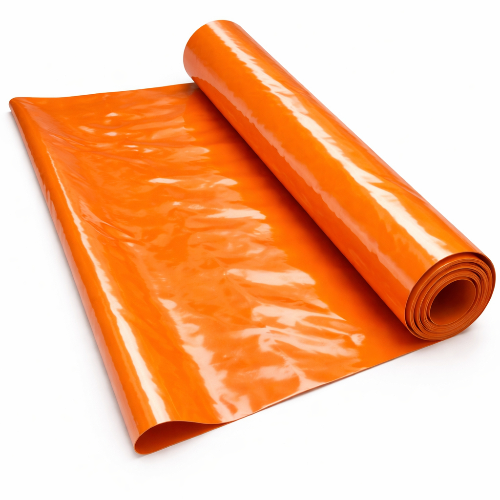 VivaGloss Neon Orange Patent Leather