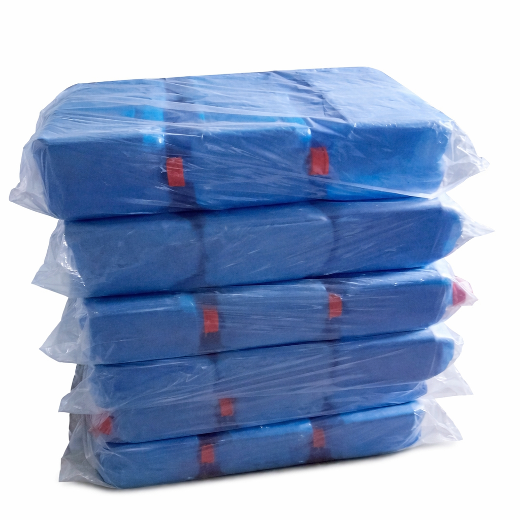 10 Liters Blue Plastic Jerry Can with Cap