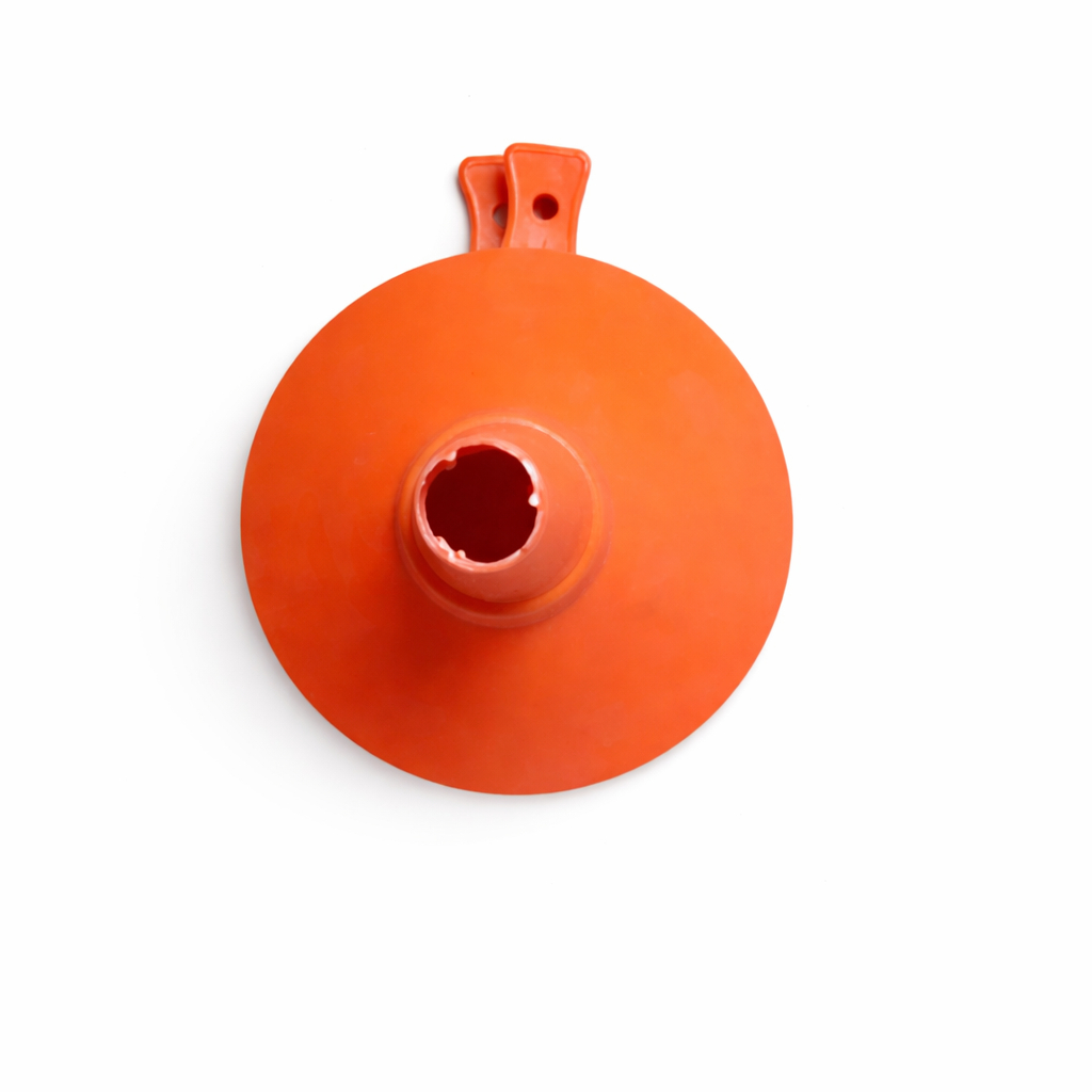 Durable Plastic Pouring Funnel with Narrow Spout