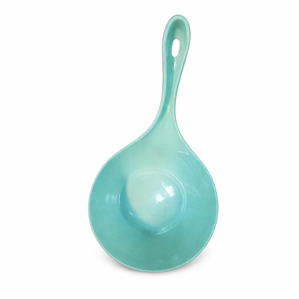 Mint Green Plastic Double Mug Scoop with Handle