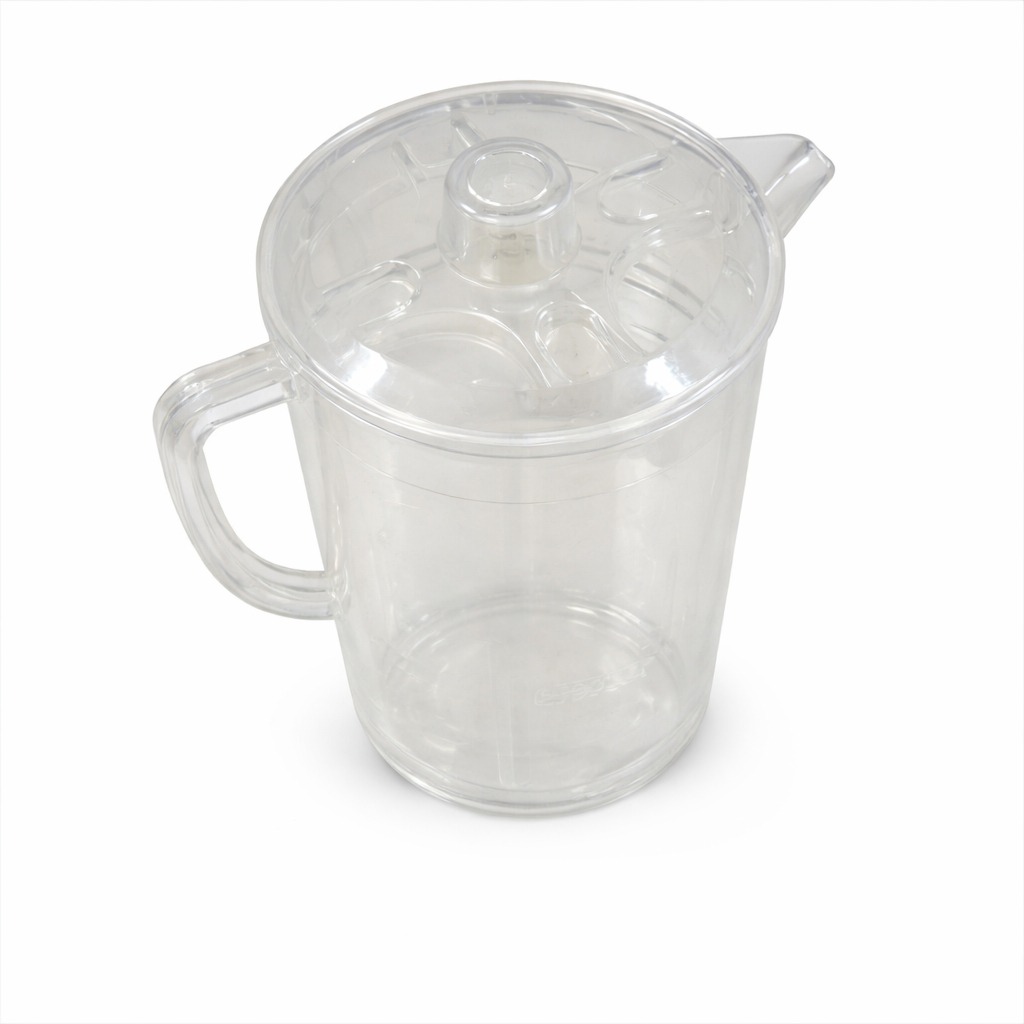 Transparent Plastic Water Jug with Handle