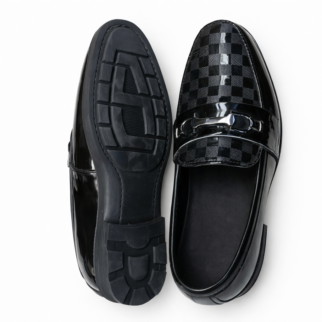 Mens Brown Leather Tassel Loafers Slip On