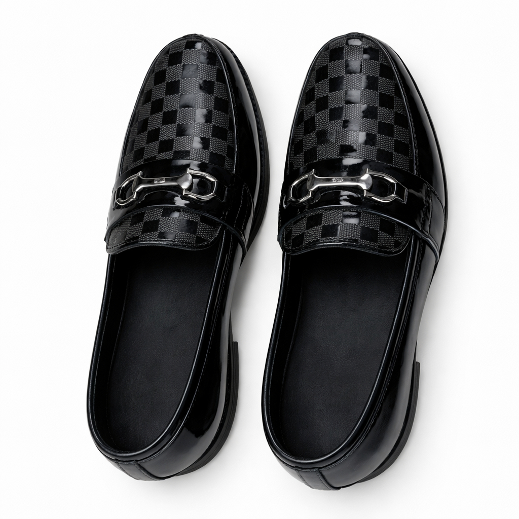 Mens Brown Leather Tassel Loafers Slip On