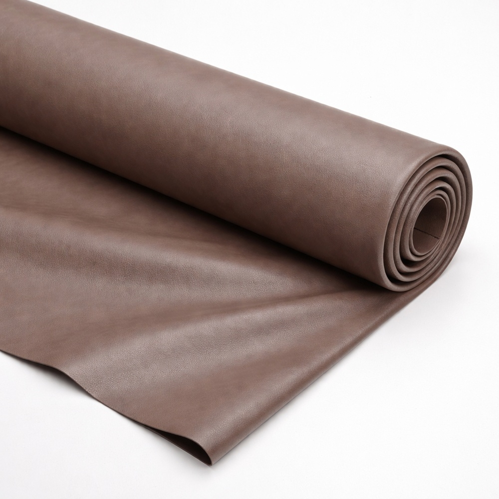 Premium Smooth Grain Mocha Brown Leather