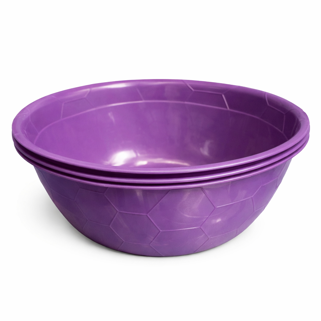 Durable Plastic Wash Basins Set