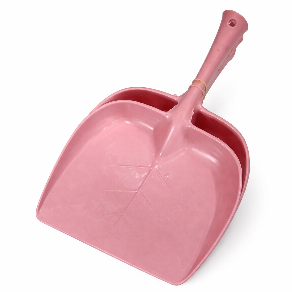 Durable Plastic Handheld Dustpan with Long Handle
