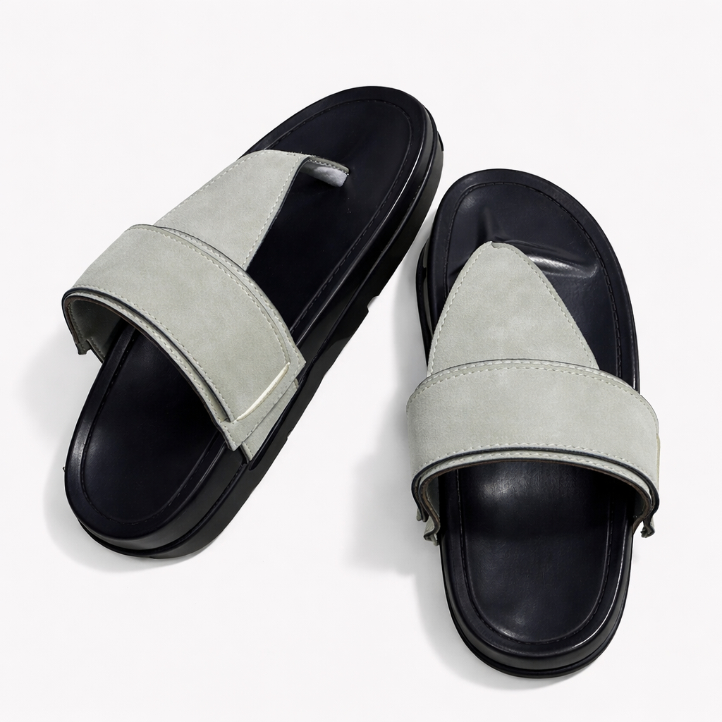 Ivory Crest Men Slide Sandals