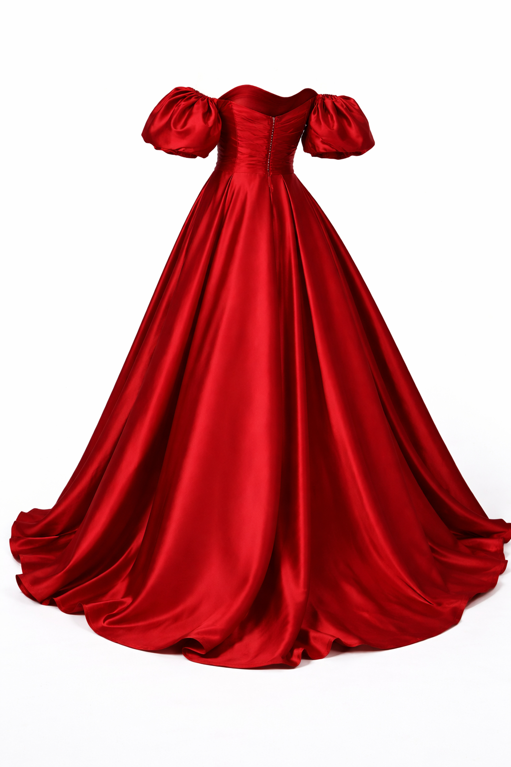 Ladies Red Elegant Gown