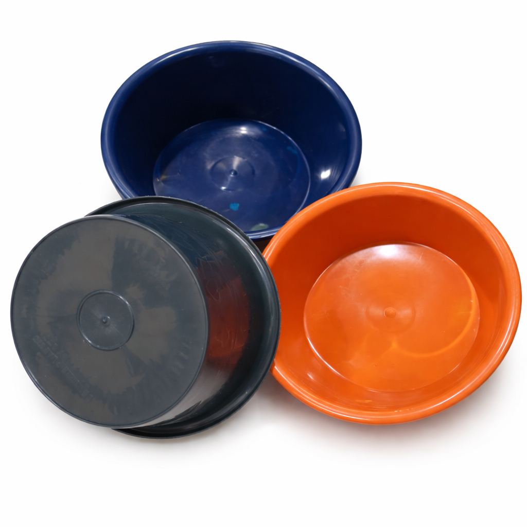 Multi Color Plastic Utility Bowls set