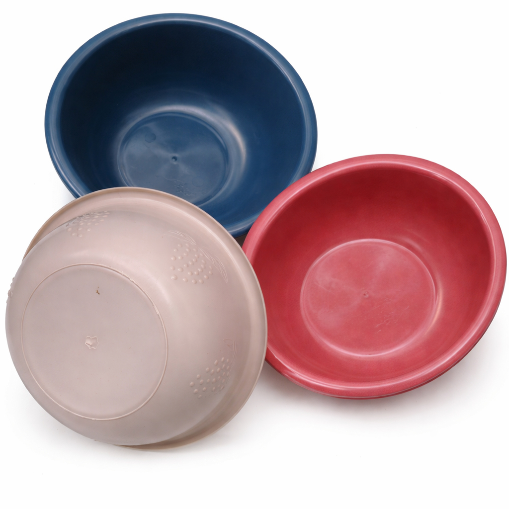 Multi Size Plastic Household Mixing Bowls Set