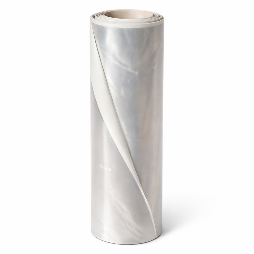 Premium Metallic Silver Patent Leather Sheet