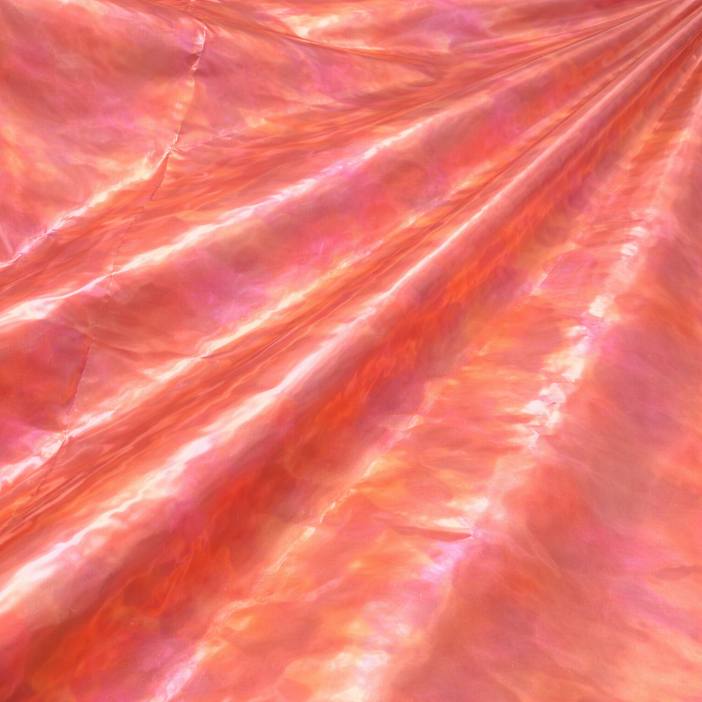Aurora Iridescent Patent Leather Material