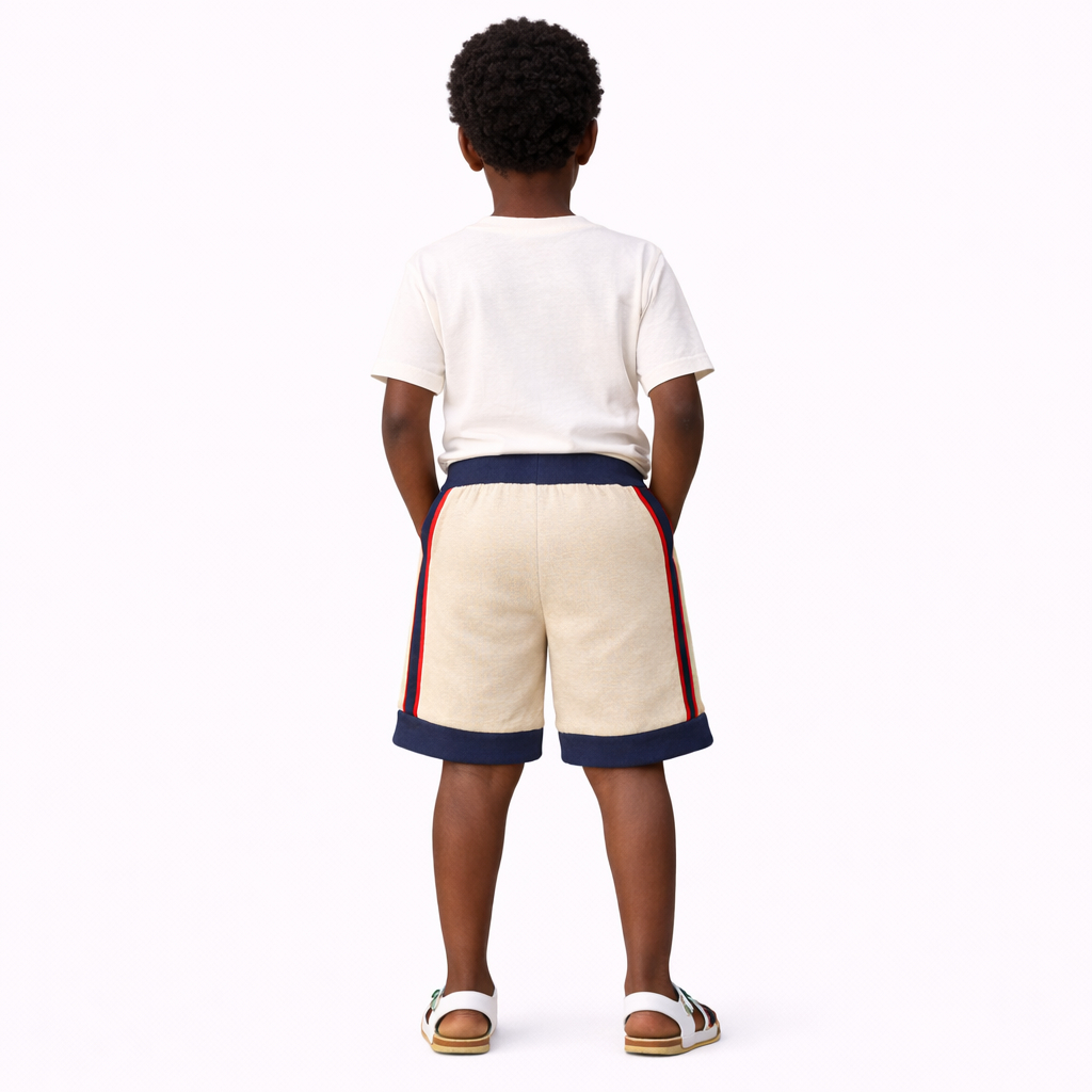 Kids Classic Stripe Lounge Shorts