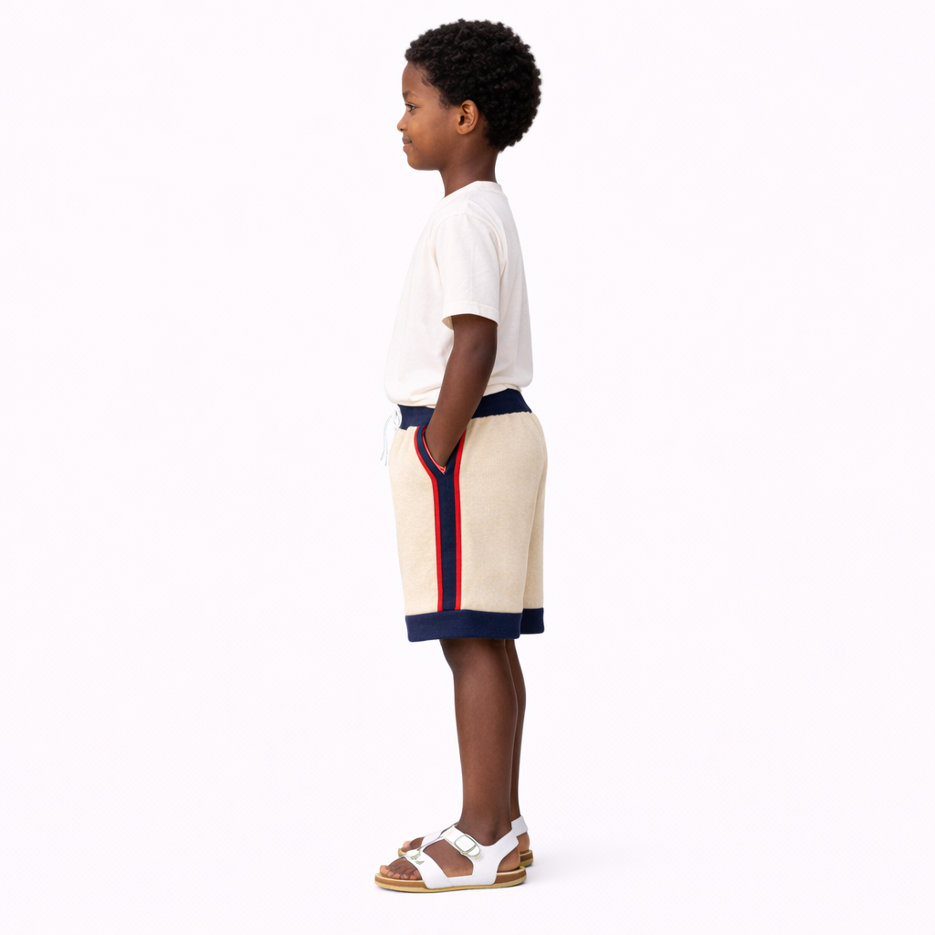 Kids Classic Stripe Lounge Shorts