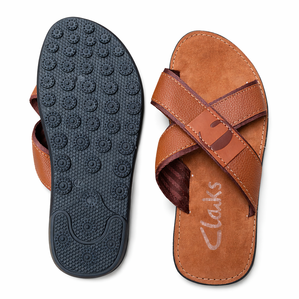 Men Tan Leather Style Palms