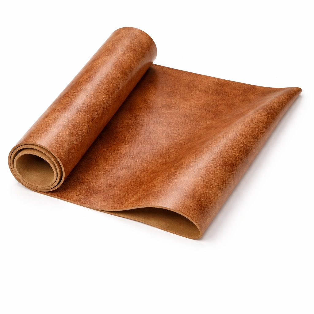 Premium Vintage Tan Leather Sheet