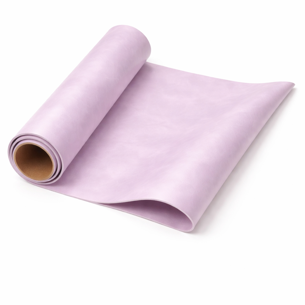 Premium Lavender Leather Material