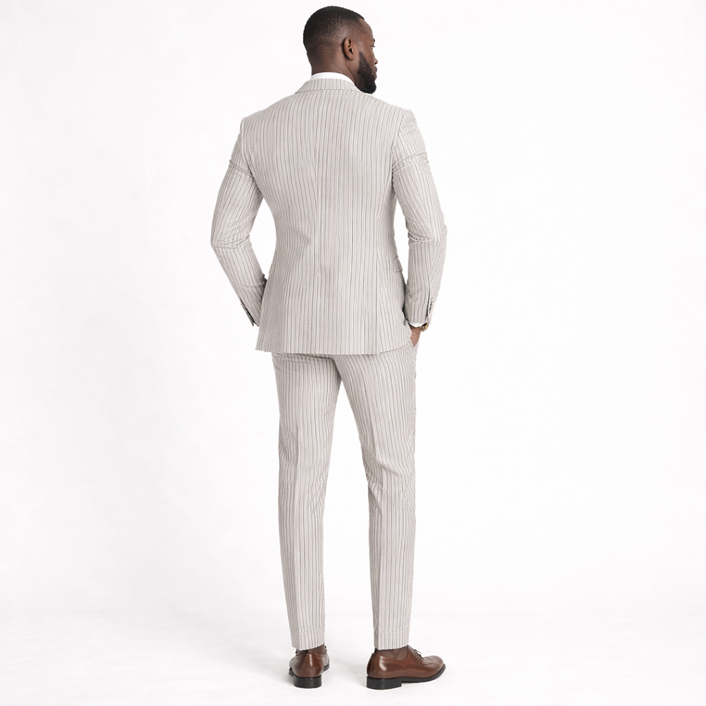 Striped Pattern Woven Fabric