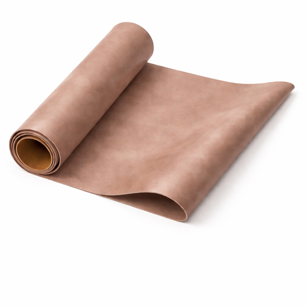 Premium Taupe Smooth Leather Sheet