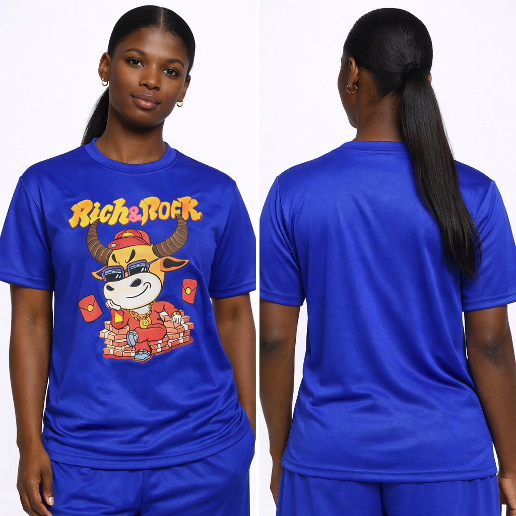 Quality Blue Graphic Unisex T Shirt