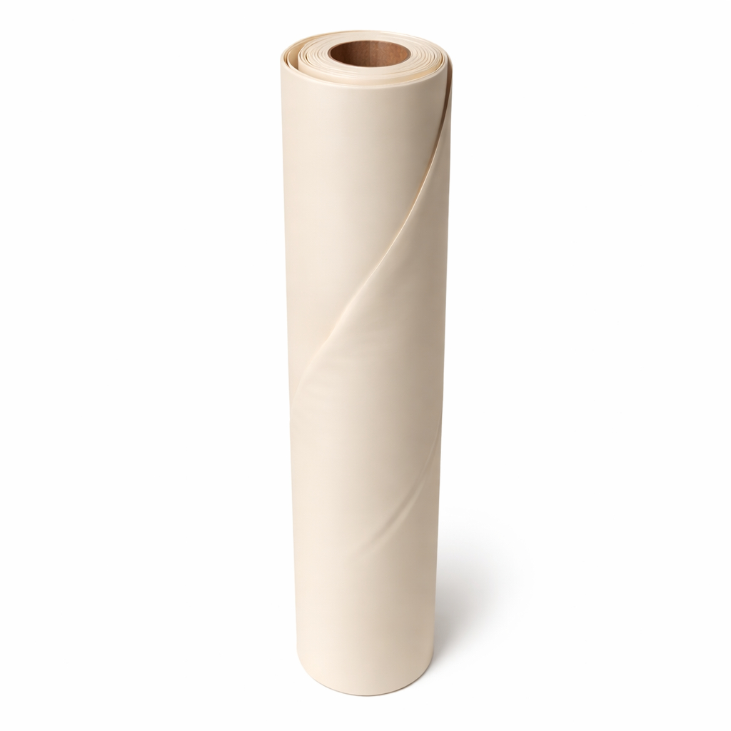 Plain Beige Leather Material Sheet