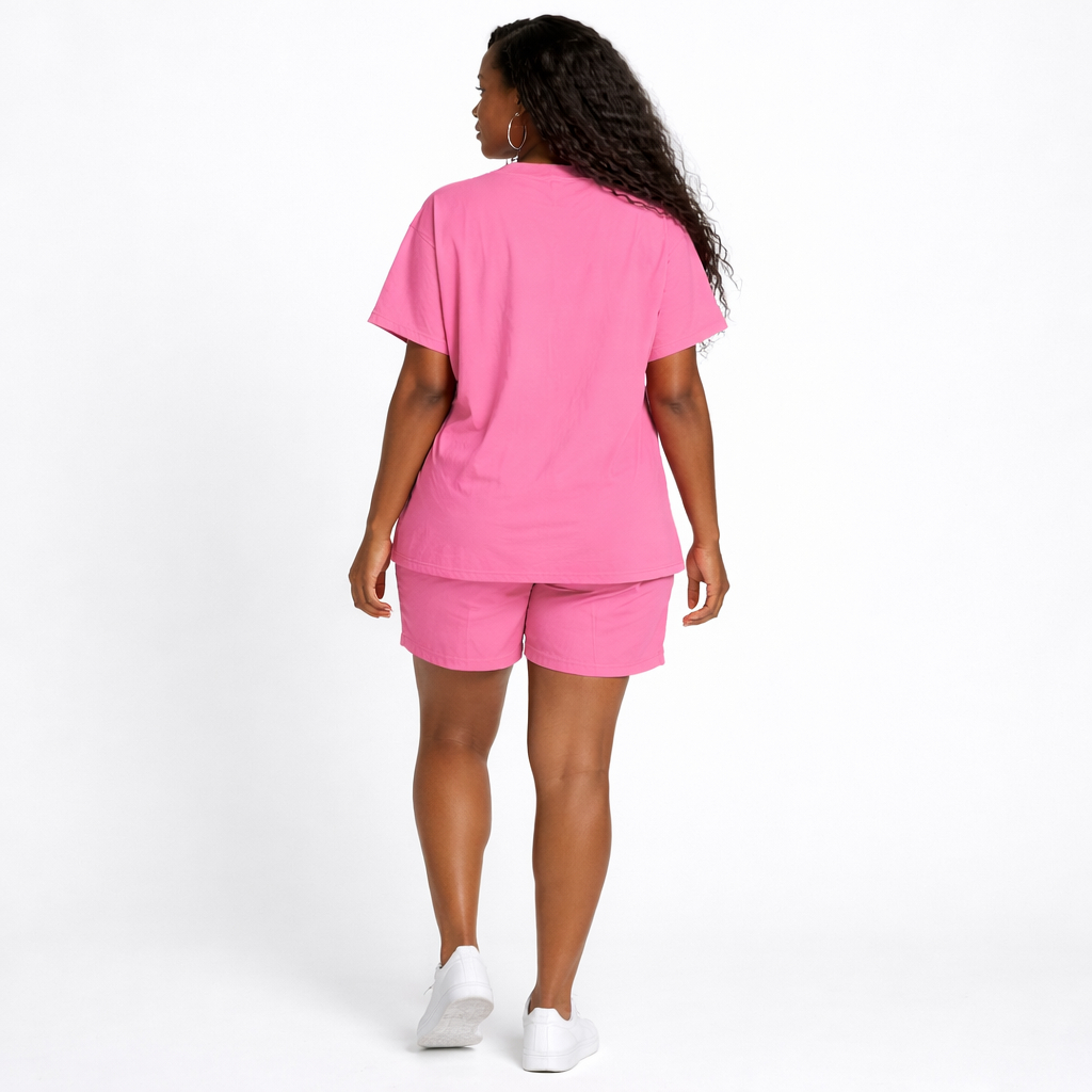 Afro Queen Graphic Two Piece Short Set