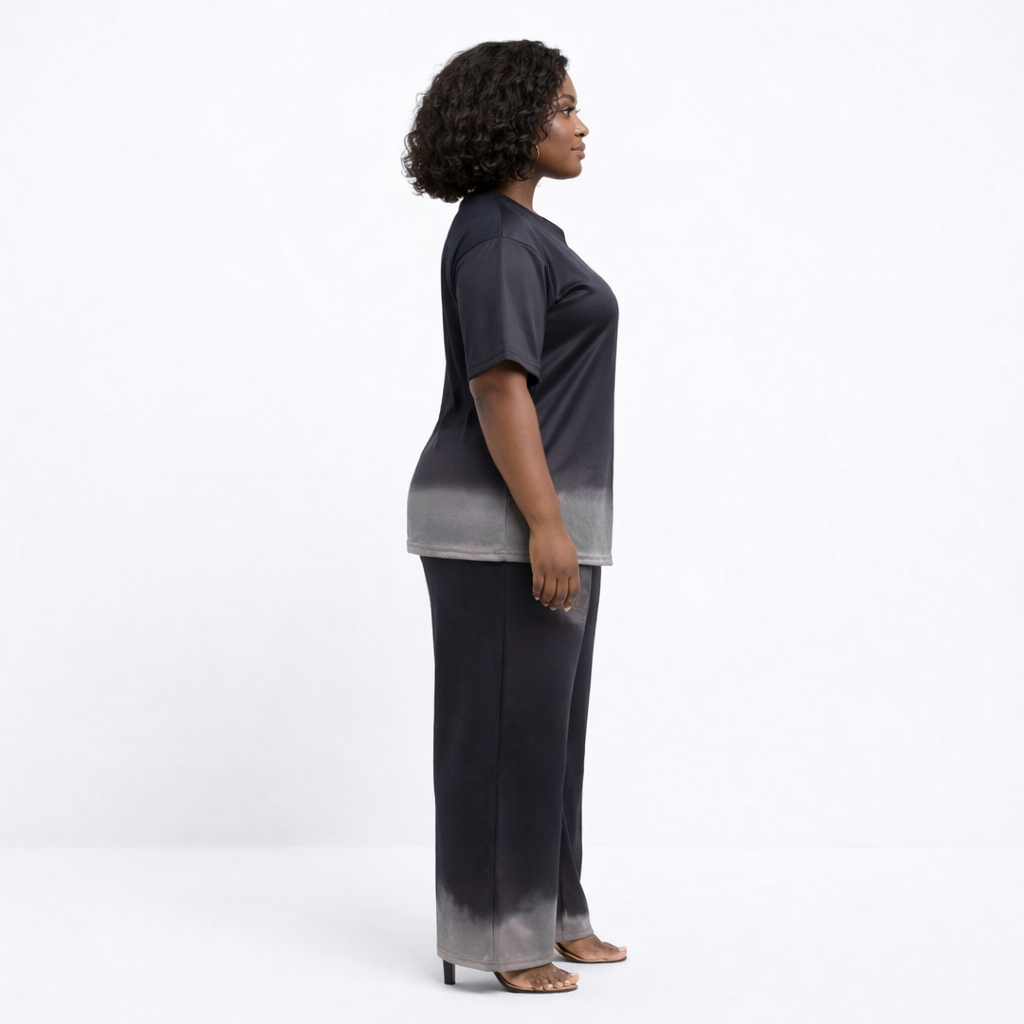 Midnight Gradient Lounge Two Piece Set