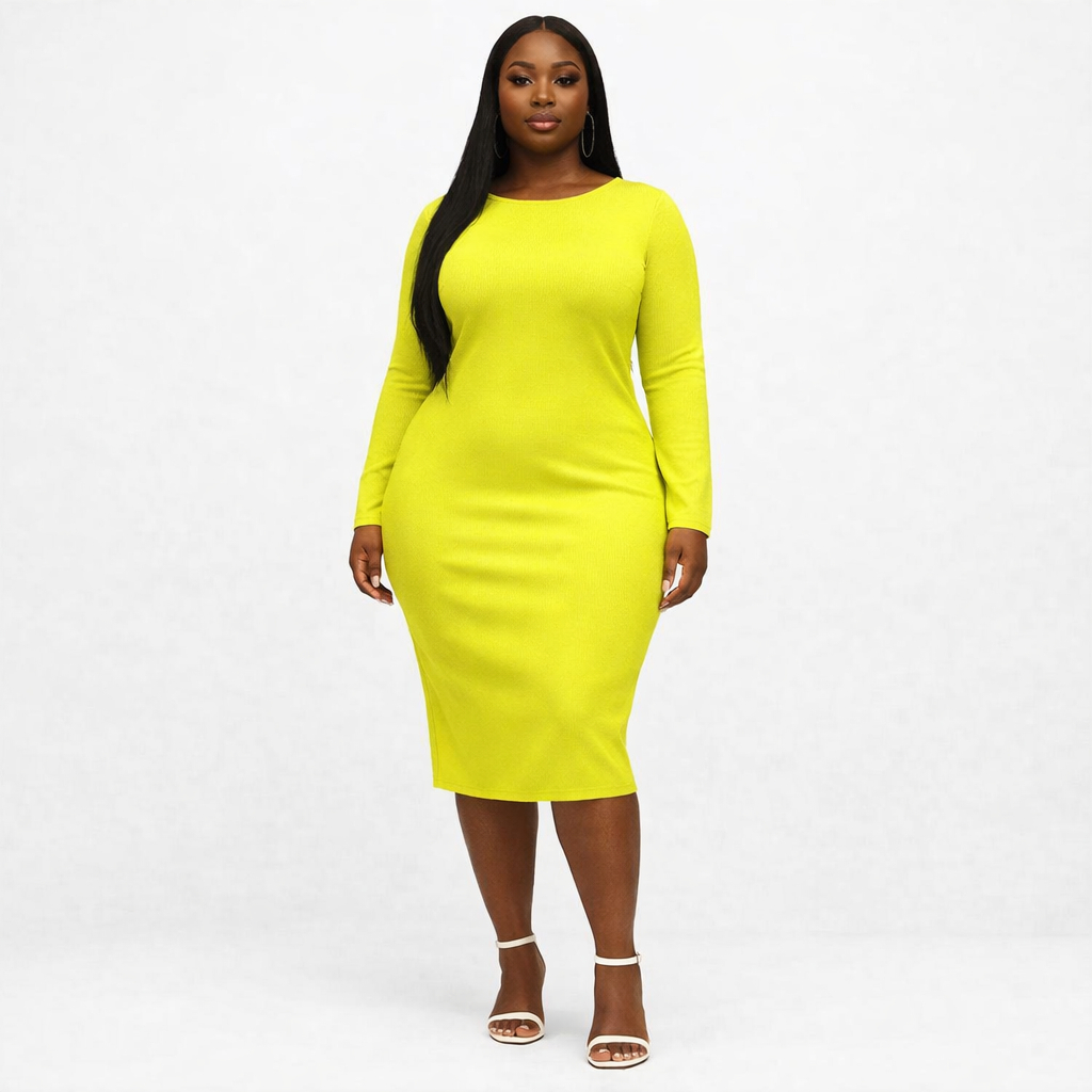 Bright Yellow Textured Upholstery Fabric