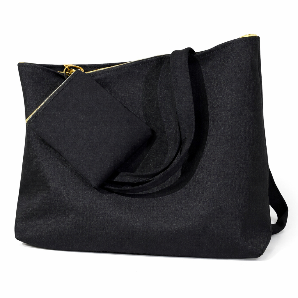 Cartoon Graphic Canvas Tote Bag with Long Handles