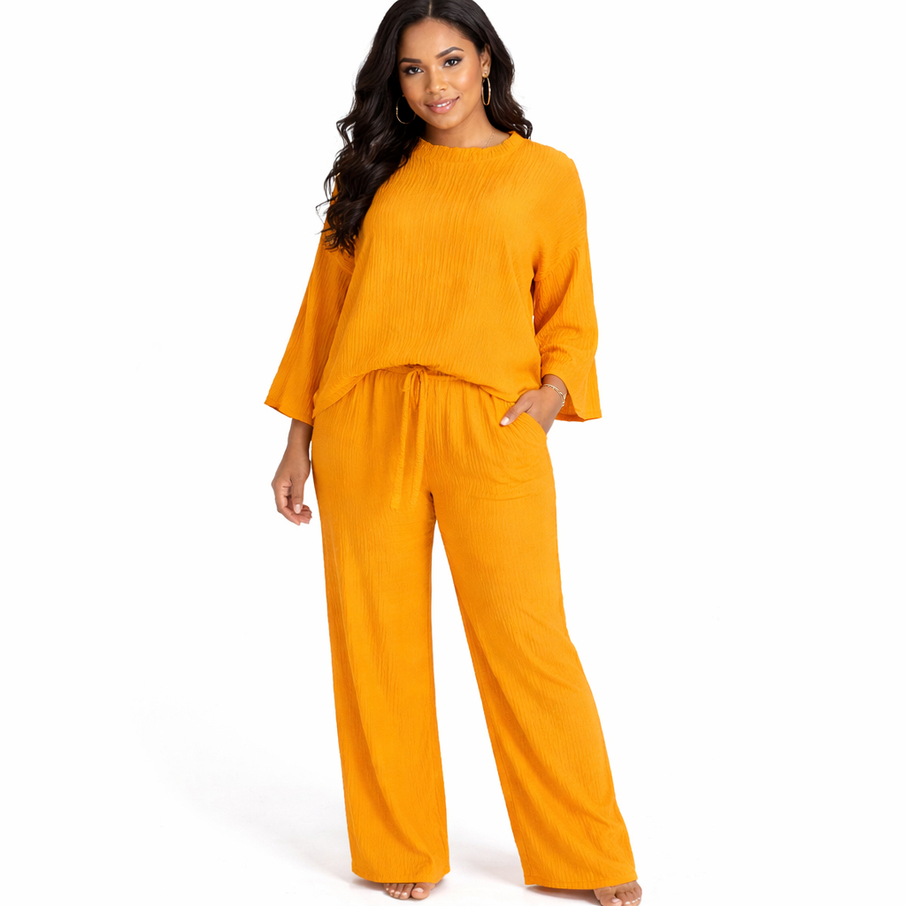 Sunrise Textured Two Piece Lounge Set