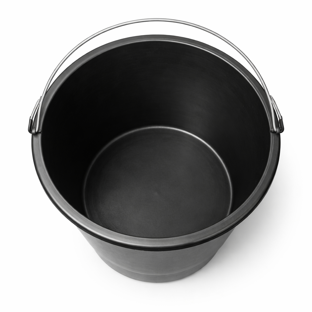 Plastic Household Water Bucket Durable Utility Bucket with Handle