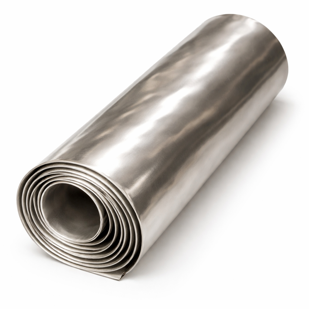 Shiny Metallic Graphite Synthetic Leather Fabric