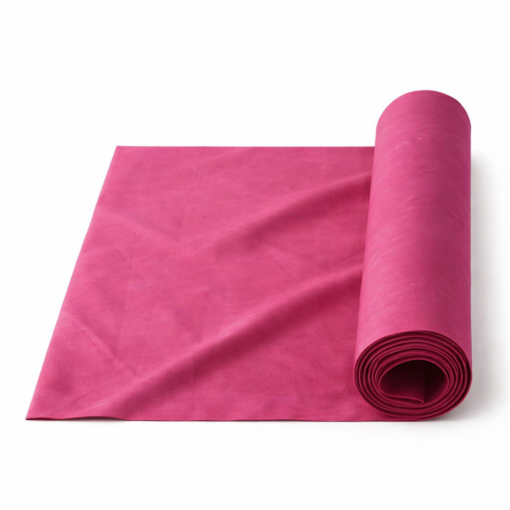 Quality Magenta Plain Fabric Material