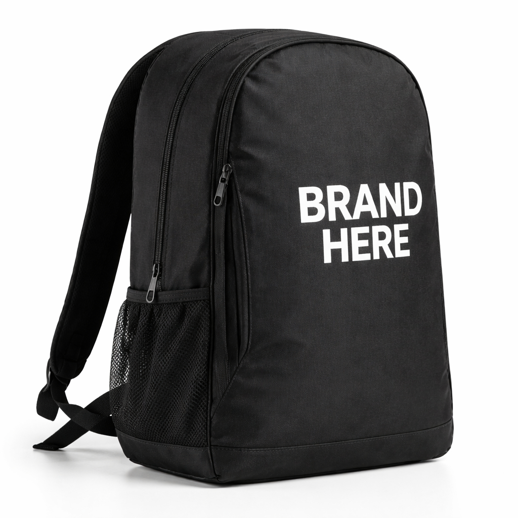 Durable Black School Backpack