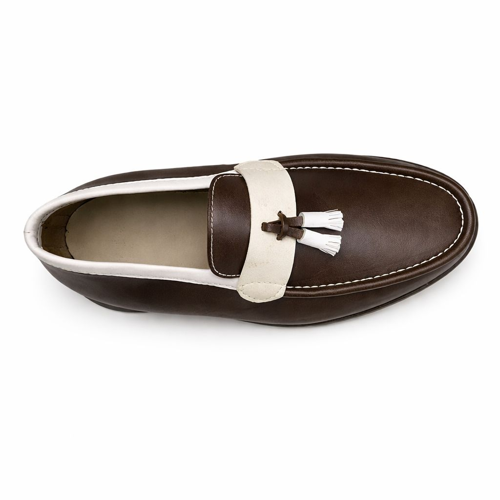 Mens Classic SlipOn Tassel Loafer Shoe