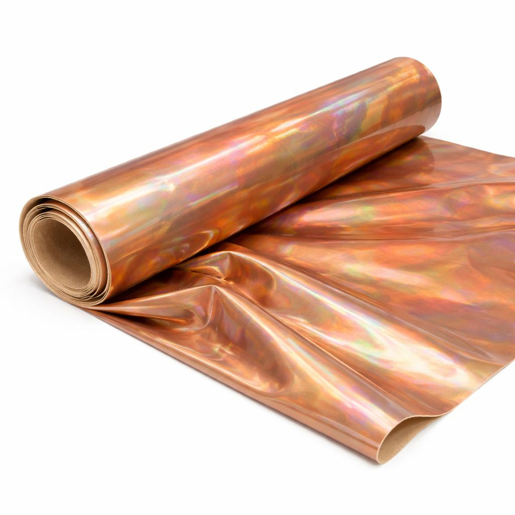 Holographic PU Leather Material