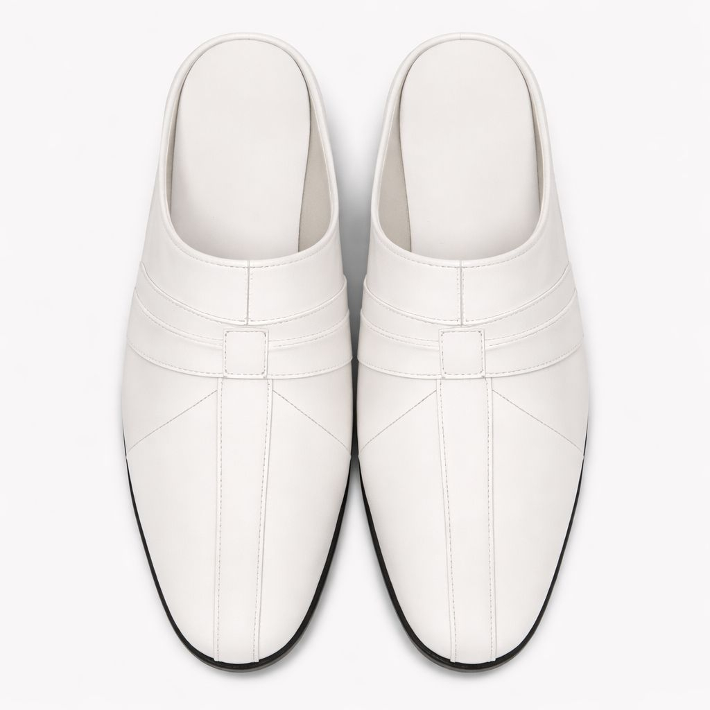 Mens Classic SlipOn Loafer Light Grey