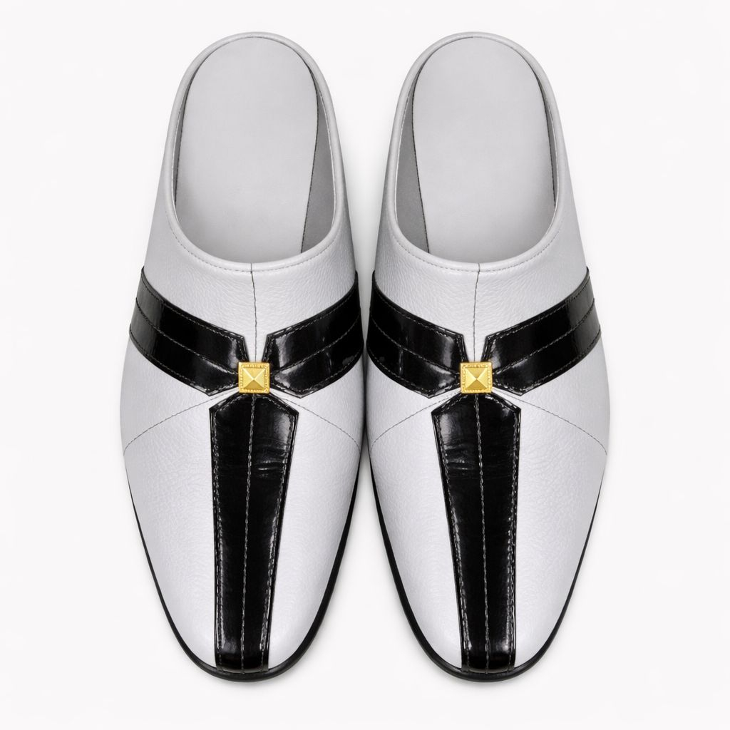 Mens Two Tone Slip On Formal Loafers