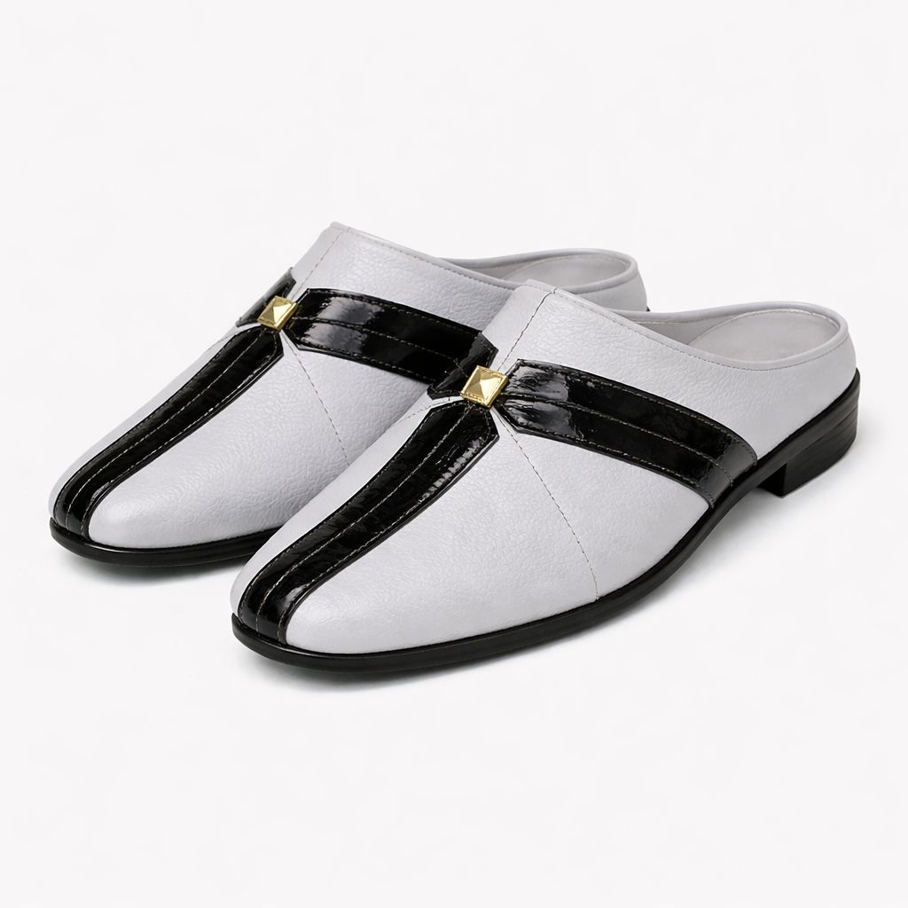 Mens Two Tone Slip On Formal Loafers