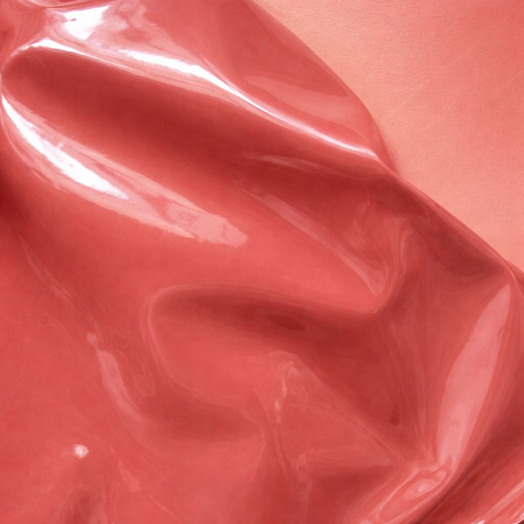 Glossy Dusty Rose Synthetic Leather Fabric   High Shine PU Upholstery Material