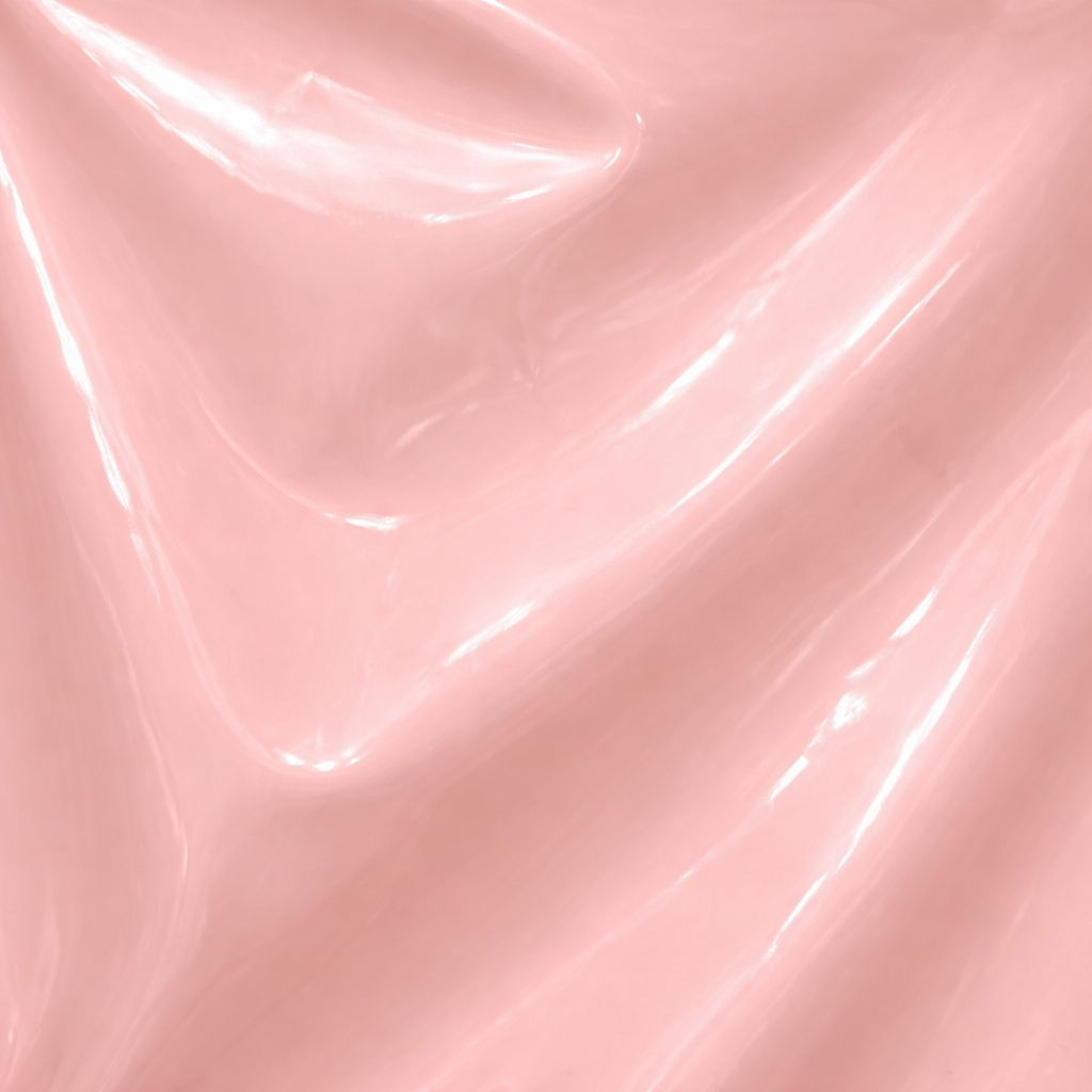 Glossy Peach Synthetic Leather Fabric   High Shine PU Upholstery Material