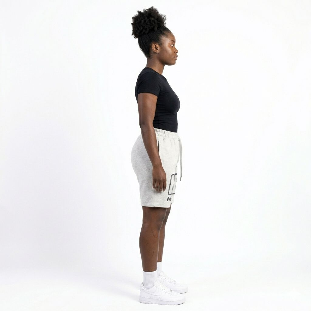 Unisex Casual Drawstring Printed Shorts