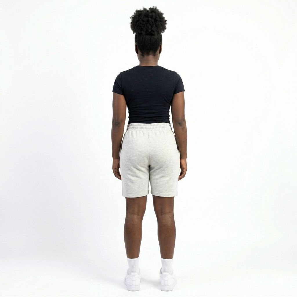 Unisex Casual Drawstring Printed Shorts