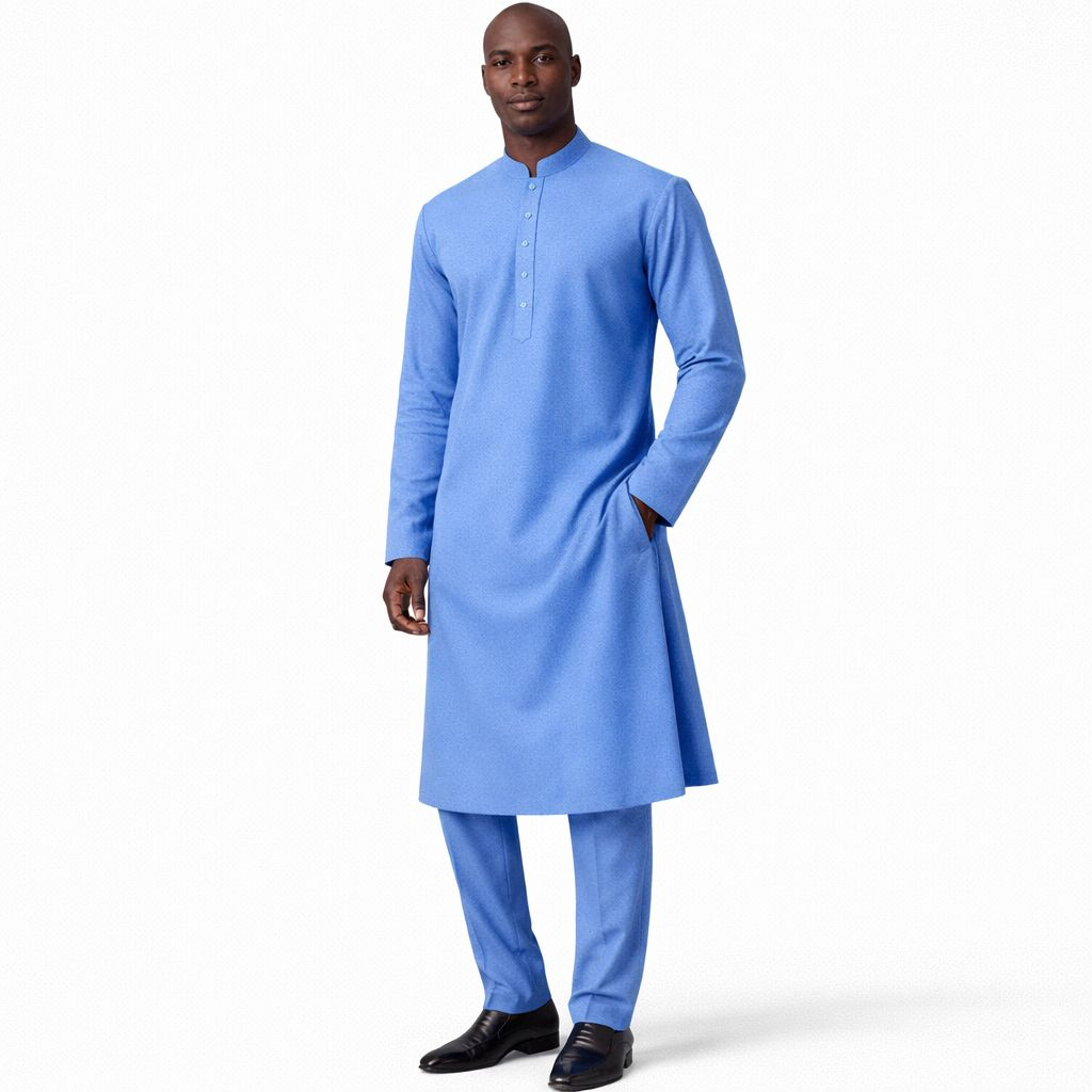 Sky Blue Premium Senator Fabric