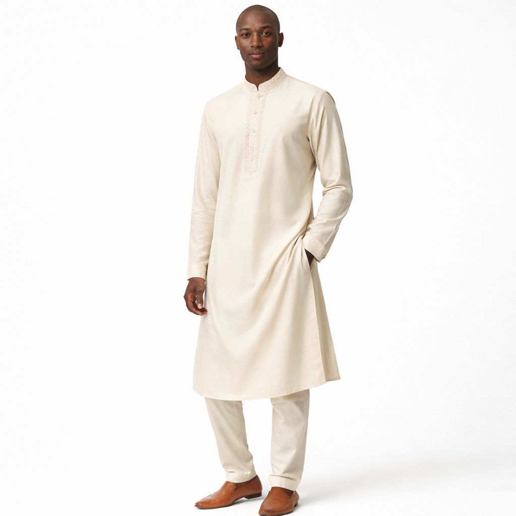 Cream Classic Senator Fabric