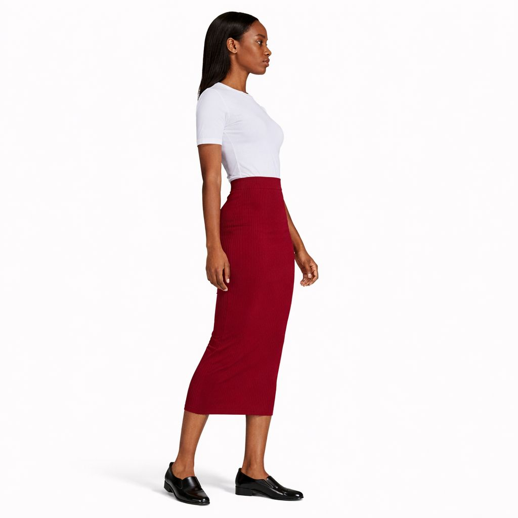 High Waist Stretch Skirt